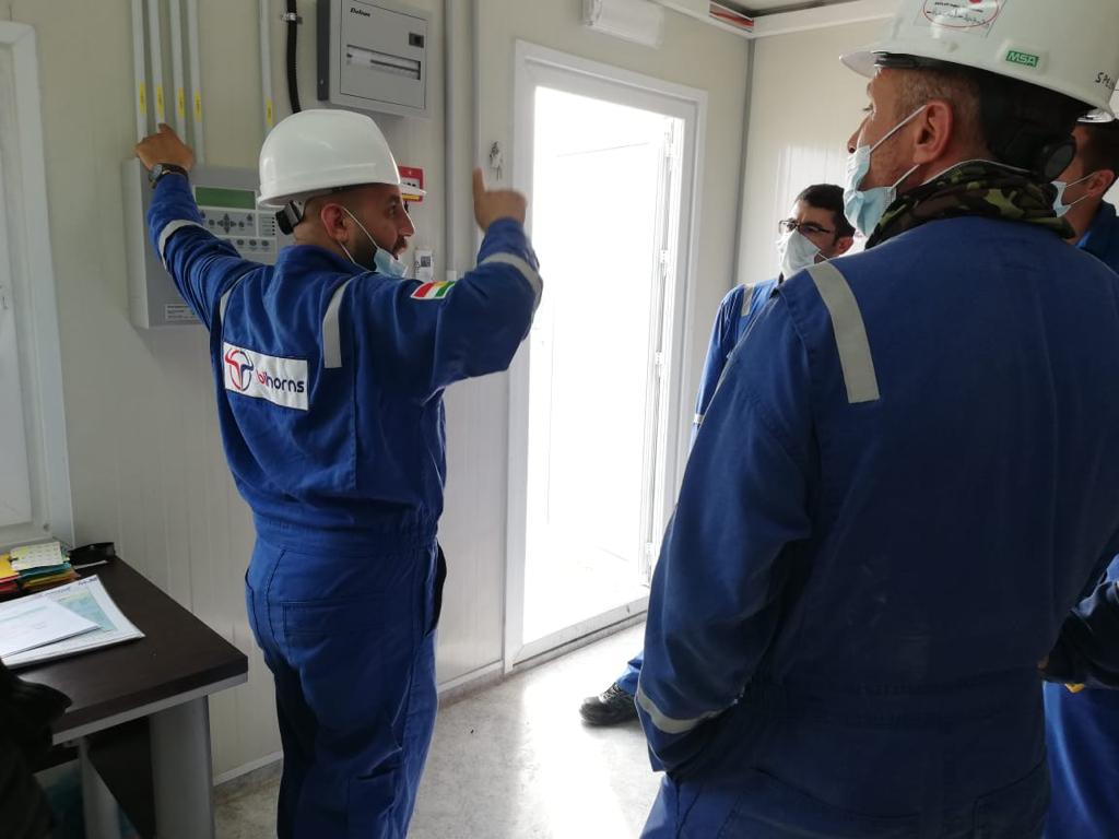 Fire detection system operation training